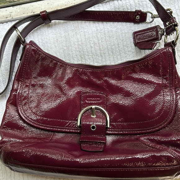 Coach Patent leather bag EUC - Picture 4 of 15